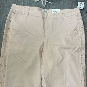 Style & Co. Women's Pink Pants